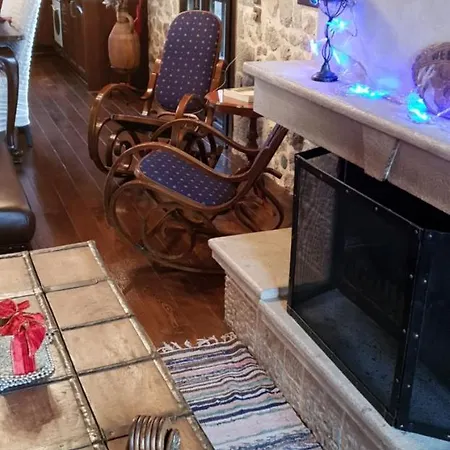 Vargiani Stone Retreat With Fireplace & View