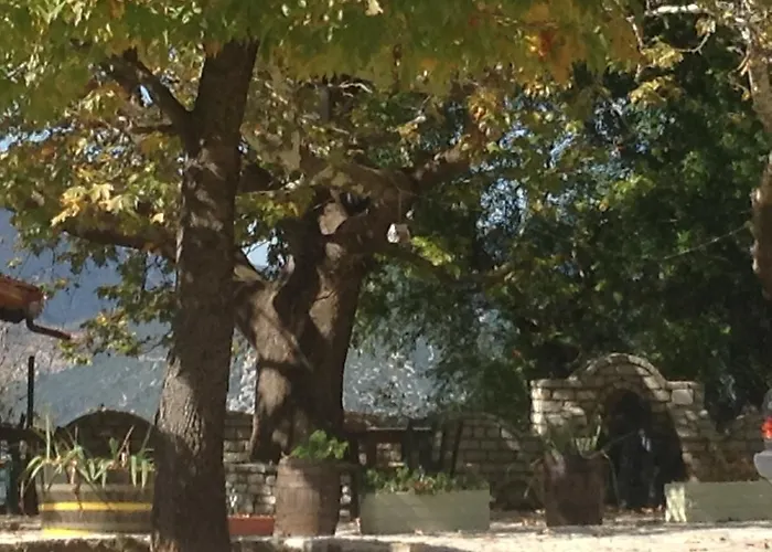 Vargiani Stone Retreat With Fireplace & View