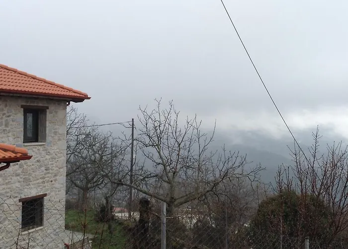 Vargiani Stone Retreat With Fireplace & View